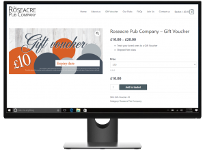 Voucher screen