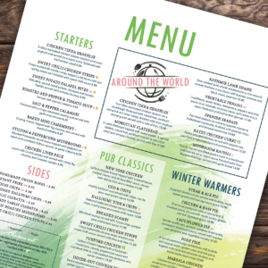 Lime Tree winter menu badge