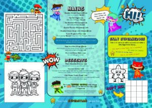 Kids menu Autumn 2023 pdf