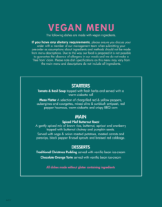 Lime Tree Xmas Vegan