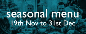 seasonal menu